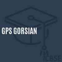Gps Gorsian Primary School Logo