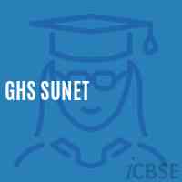 Ghs Sunet Secondary School Logo