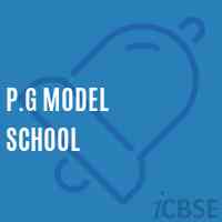 P.G Model School Logo
