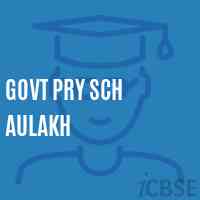 Govt Pry Sch Aulakh Primary School Logo