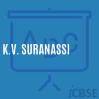 K.V. Suranassi Senior Secondary School Logo