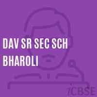 Dav Sr Sec Sch Bharoli Senior Secondary School Logo