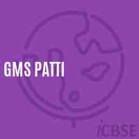 Gms Patti Middle School Logo