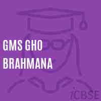 Gms Gho Brahmana Middle School Logo