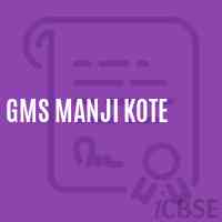 Gms Manji Kote Middle School Logo