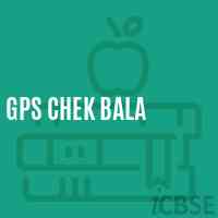 Gps Chek Bala School Logo