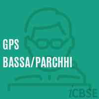 Gps Bassa/parchhi Primary School Logo