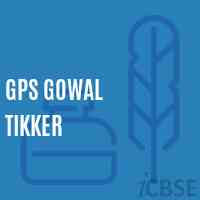 Gps Gowal Tikker Primary School Logo