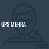 Gps Mehra Primary School Logo