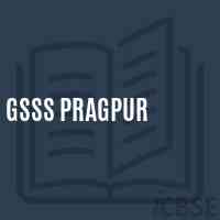 Gsss Pragpur High School Logo
