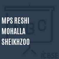 Mps Reshi Mohalla Sheikhzoo Primary School Logo
