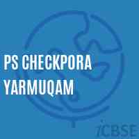 Ps Checkpora Yarmuqam School Logo
