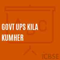 Govt Ups Kila Kumher Middle School Logo