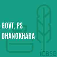 Govt. Ps Dhanokhara Primary School Logo