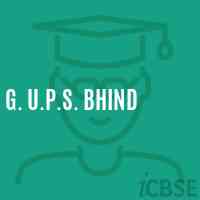 G. U.P.S. Bhind Middle School Logo
