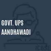 Govt. Ups Aandhawadi Middle School Logo