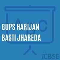 Gups Harijan Basti Jhareda Middle School Logo