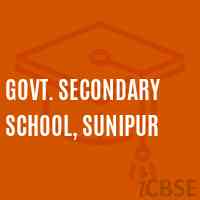 Govt. Secondary School, Sunipur Logo
