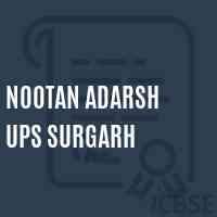Nootan Adarsh Ups Surgarh Middle School Logo
