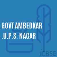 Govt Ambedkar .U.P.S. Nagar Middle School Logo
