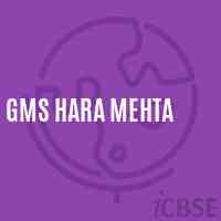 Gms Hara Mehta Middle School Logo