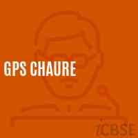 Gps Chaure Primary School Logo