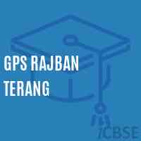 Gps Rajban Terang Primary School Logo