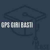 Gps Giri Basti Primary School Logo
