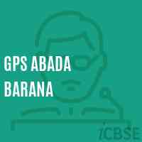 Gps Abada Barana Primary School Logo