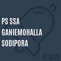 Ps Ssa Ganiemohalla Sodipora Primary School Logo