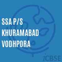 Ssa P/s Khuramabad Vodhpora School Logo