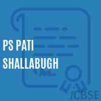 Ps Pati Shallabugh Primary School Logo