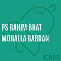 Ps Rahim Bhat Mohalla Bardan Primary School Logo