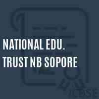 National Edu. Trust Nb Sopore Secondary School Logo