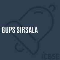 Gups Sirsala Middle School Logo