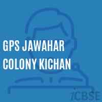 Gps Jawahar Colony Kichan Primary School Logo