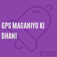 Gps Maganiyo Ki Dhani Primary School Logo