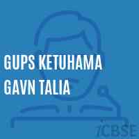 Gups Ketuhama Gavn Talia Middle School Logo