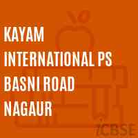Kayam International Ps Basni Road Nagaur Primary School Logo