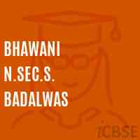 Bhawani N.Sec.S. Badalwas Senior Secondary School Logo