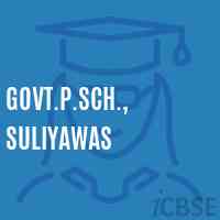 Govt.P.Sch., Suliyawas Primary School Logo