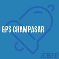 Gps Champasar Primary School Logo
