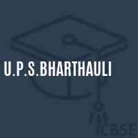 U.P.S.Bharthauli Middle School Logo