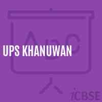 Ups Khanuwan Middle School Logo