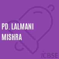 Pd. Lalmani Mishra Primary School Logo