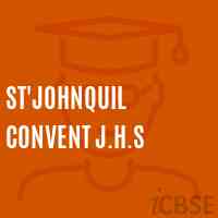 St'Johnquil Convent J.H.S Middle School Logo