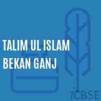 Talim Ul Islam Bekan Ganj Primary School Logo