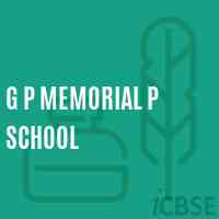 G P Memorial P School Logo