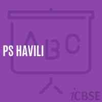 Ps Havili Primary School Logo