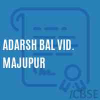 Adarsh Bal Vid. Majupur Primary School Logo